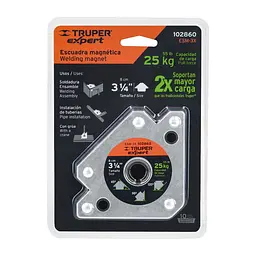 Кутник магнітний для зварювання Truper до 25 кг кут 45°, 90°, 135° (ESM-3X) - мініатюра 3