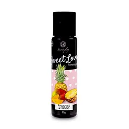 Оральний лубрикант MANGO & PINEAPPLE GEL - 60 ML Secret play 37-3684 102470 - мініатюра 2