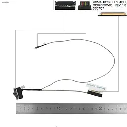 Шлейф матриці для Acer Nitro 5 AN515-41 AN515-42 AN515-31 AN515-52 Pstrong15-51, (eDP 40pin 4K 2K, 50.Q3HN2.003, DC02C00IW00, DH53F, Оригінал)