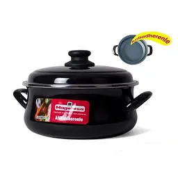 Каструля Vitrinor Black 20см з кришкою 2,5л