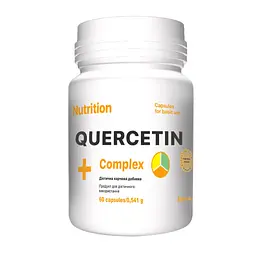Кварцетин EntherMeal Quercetin Complex +, 60 капсул для підтримки імунної системи