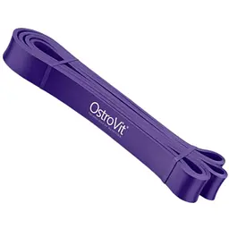 Тренувальна резинка OstroVit Resistance rubber фіолетова 16 - 39 кг