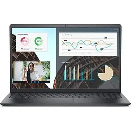 Ноутбук 15" Dell Vostro 3530 (N1612PVNB3530UA_UBU) чорний, 15.6" (1920x1080, WVA, 120Hz), Intel Core i3-1305U (5x1.6-4.5GHz), 8GB