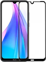 Захисне скло Tempered Glass 11D Premium Full Glue Xiaomi Redmi Note 8T black