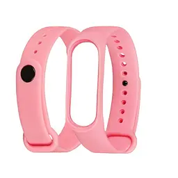 Ремінець силіконовий для Xiaomi Mi Band 3/4, 16 пудровий