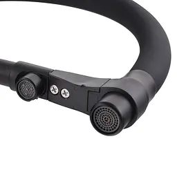 Змішувач для кухні Mixxus Premium Gravity 021 Black з гнучким виливом MI6978 Чорний матовий - мініатюра 3