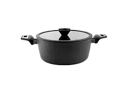 Каструля з кришкою SOGO SS-23170 2.5 л 24 см чорна