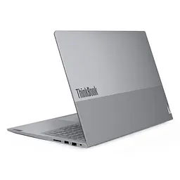 Ноутбук Lenovo ThinkBook 16 G8 IAL 21SK008QPB, 16 дюйм 1920 x 1200, Intel 255H 16 C / 26 T, 2. 5 GHz- 5. 1 GHz, 24 MB cache, 28 W, 16 ГБ DDR5, 512 ГБ SSD, Intel Arc 140T, Windows 11 Pro, Сірий - мініатюра 4