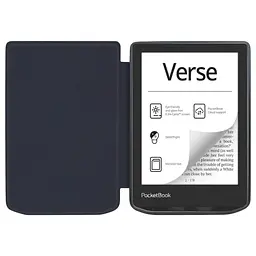 Чохол обкладинка Primolux TPU для електронної книги PocketBook 629 Verse/PocketBook 634 Verse Pro dark blue - мініатюра 2