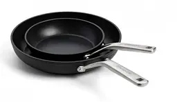 Набір сковорідок KitchenAid FHA 20/28 см з керамічним покриттям 2 предмети (CC005698-001) - мініатюра 2