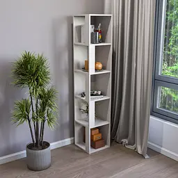 Стелаж для книг та декору FH-Alen 330х1650х330 мм Кашемір