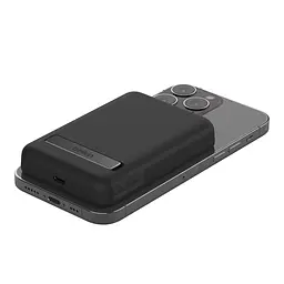 Belkin Акумулятор портативний літій-іонний Power Bank 5000mAh MagSafe Wireless Black - мініатюра 4