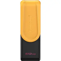 USB флеш-накопичувач Kingston DataTraveler Exodia S 512GB USB-A 3.2 Black/Yellow (DTXS/512GB) [139612] - мініатюра 2