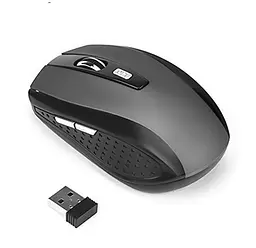 Бездротова мишка Silent Mouse 2.4G Сіра  - мініатюра 2
