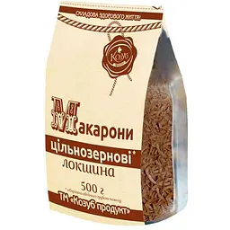 Макарони цільнозернові Козуб Продукт 500г локшина в пакеті