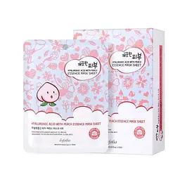 Маска тканинна для обличчя Esfolio Pure Skin з гіалуроновою кислотою та персиковою есенцією