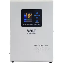 Джерело безперебійного живлення (ДБЖ) Volt Polska Sinus Pro 2600E Plus (3SPM26024M) [157510]