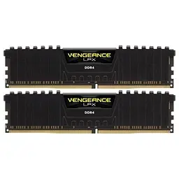 Модуль пам'яті Corsair DDR4 16Gb (2x8) Vengeance LPX 3000 MHz (CMK16GX4M2B3000C15) Б/в