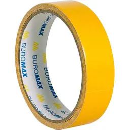 Скотч Buromax двосторонній на поліпропіленовій основі 24 мм х 5 м (BM.7507)