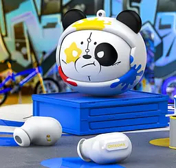 Навушники Bluetooth Onikuma T20 Panda White - мініатюра 5