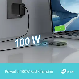 USB-Хаб TP-Link USB Type-C 5 в 1 (UH5020C) - мініатюра 4