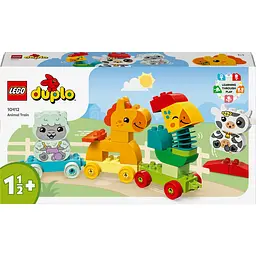 Конструктор LEGO DUPLO Потяг тваринок 19 деталей (10412)