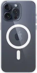 Оригінальний прозорий чохол для iPhone 15 Pro Max Apple Clear Case with MagSafe (MT233ZM/A) протиударний - мініатюра 1