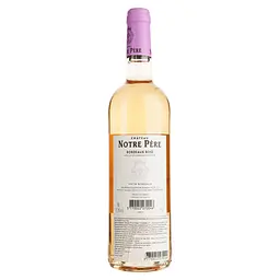 Вино Chateau Notre Pere 2022 AOP Bordeaux рожеве сухе 0.75 л  - мініатюра 2