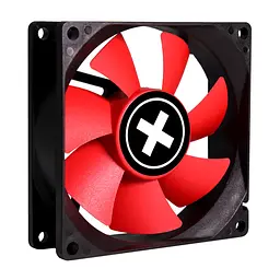 Вентилятор для корпуса 80mm Xilence XPF80.R black/red, Retail Box - мініатюра 3