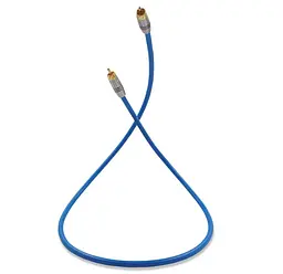 Цифровий коаксіальний аудіокабель RCA-RCA Melodika Sky Blue SBC-X15 Coaxial Cable 1.5m