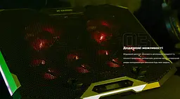 Охлаждающая подставка для ноутбука 15.6 дюймов 2E Gaming CPG004 6xFan RGB LED - мініатюра 8