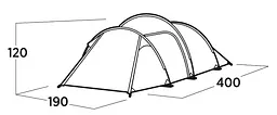 Намет тримісний Easy Camp Hemsedal 3 (120474) - мініатюра 7
