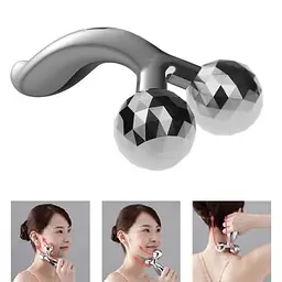 Роликовий масажер 3D MASSAGER для масажу обличчя та тіла - мініатюра 2