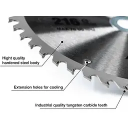 Диск відрізний Specialist+ по дереву 250x60Tx30/20 мм (51/1-25060) - мініатюра 3