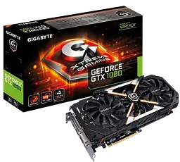Відеокарта GeForce GTX 1080 8GB Gigabyte Xtreme Gaming (GV-N1080XTREME-8GD) Б/В