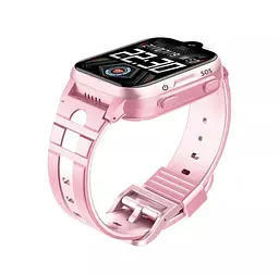 Подарунковий дитячий водонепроникний смарт-годинник Smart Watch K15 4G з камерою і GPS-відстеженням Рожевий - мініатюра 5