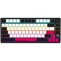 Клавіатура Lorgar KBP7075W Wireless Pro 75% Exploded Black Red EN/UA (LRG-KBP7075W-BK-US)