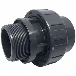 Муфта розбірна d50 × 1–1/2" ПВХ Era із зовнішньою різьбою - мініатюра 3