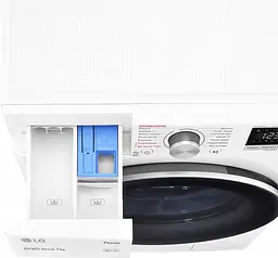 Пральна машина LG з фронтальним завантаженням F2V5HS1W, 7кг, 1200, A+++-20%, Пар, глибина 45см, Дисплей, Інвертор, Білий (F2V5HS1W) - мініатюра 11