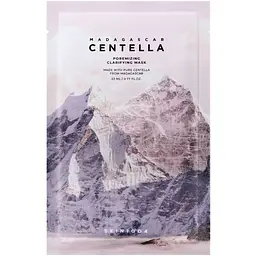 Тканинна маска для звуження пор та очищення шкіри SKIN1004 Madagascar Centella Poremizing Clarifying Mask 23 мл