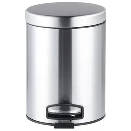 Відро для сміття Mixxus Ellipse-TC0205 SS Color з плавним закриттям кругле 5 л нержавійка (MI7076) 