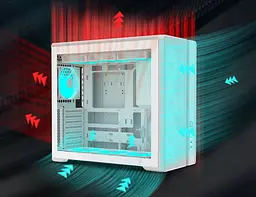 Корпус SAMA S50 без БЖ (S50-WHAGA4X1-GL) White - мініатюра 12
