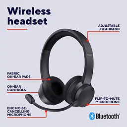 Навушники Trust Ayda Wireless ENC Black (25463) - мініатюра 10