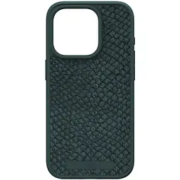 Чохол-накладка Njord Salmon Leather MagSafe Case Green для iPhone 15 Pro (NA53SL02) - мініатюра 4