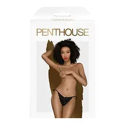 Трусики Penthouse Lingerie Too Hot To Be Real L/XL чорний - мініатюра 3
