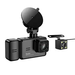 Автомобільний відеореєстратор HOCO DI62, Black, Box