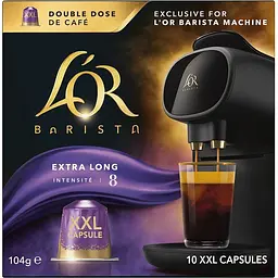 Уцінка. Набір кава мелена в капсулах L'OR Extra Long #8, 104 г (10 шт. х 10.4 г)  - мініатюра 1