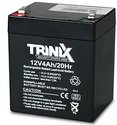 Акумуляторна батарея для ДБЖ Trinix AGM 12 V / 4 А*ч (44-00040)