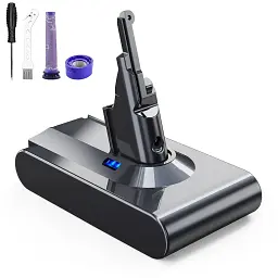 Акумулятор 8000 мА·год для пилососів Dyson V8 Absolute, Animal і Fluffy