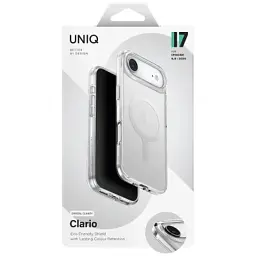 Чохол до мобільного телефона Uniq Clario iPhone Air Magclick Charging Transparent (8886463694756) - мініатюра 6